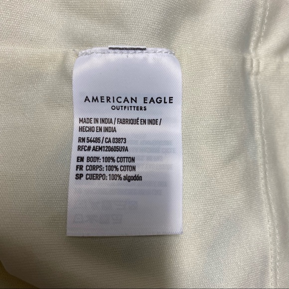 American Eagle Striped Crew Neck Knit Romper M - Picture 4 of 5